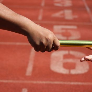 Übergabe Staffelstab