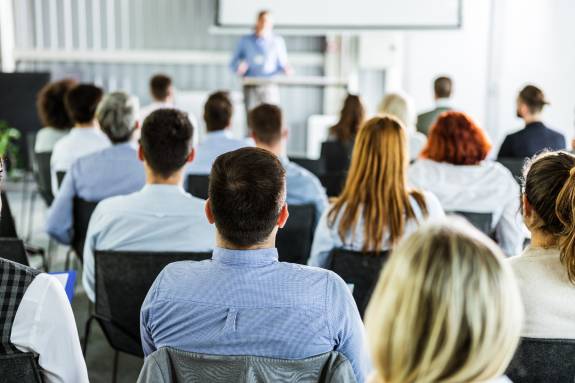 Vortrag mit Publikum